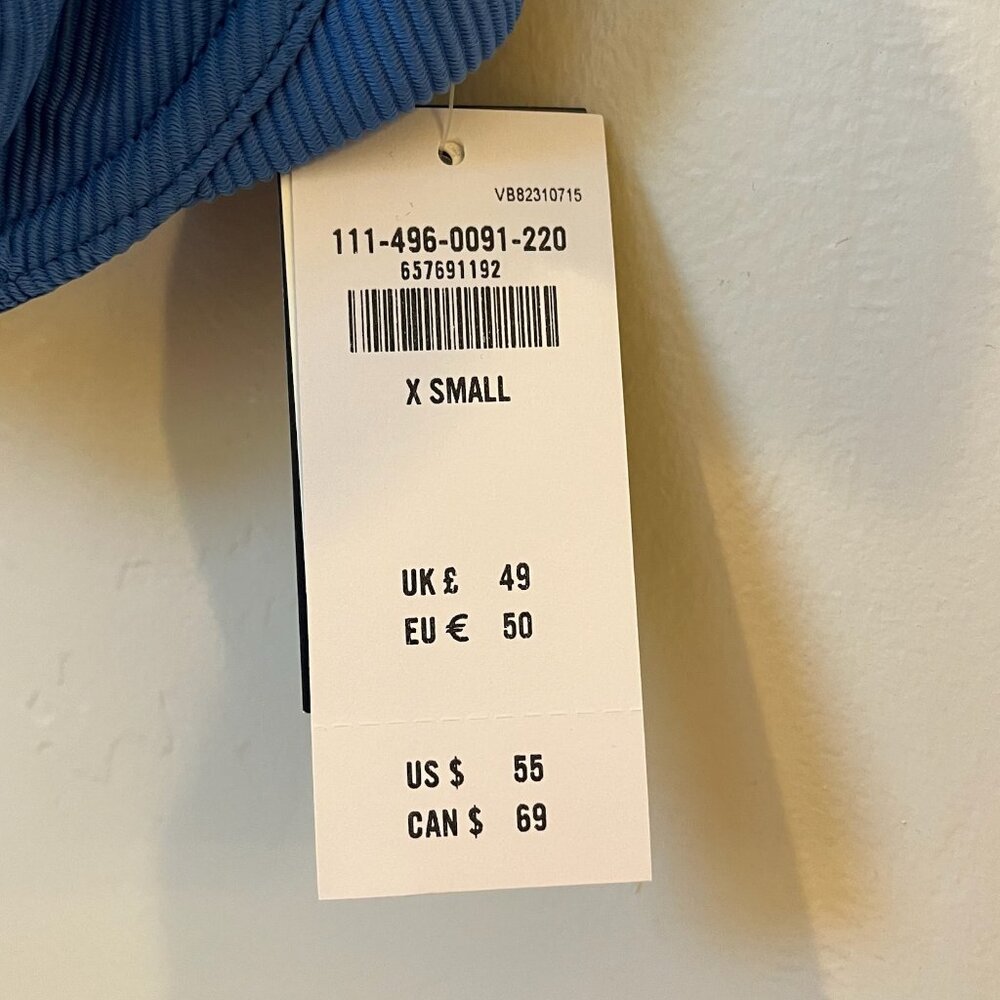 Abercrombie & Fitch Curve Love Tie-Strap Underwire Bikini Top - Picture 8 of 9